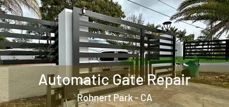 Automatic Gate Repair Rohnert Park - CA