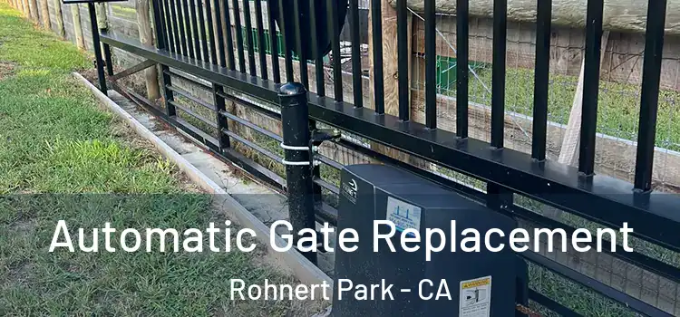 Automatic Gate Replacement Rohnert Park - CA