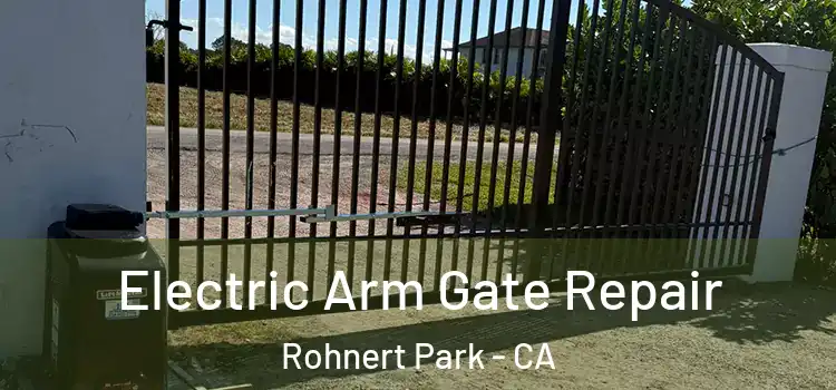 Electric Arm Gate Repair Rohnert Park - CA