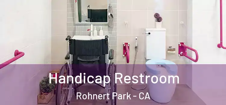 Handicap Restroom Rohnert Park - CA