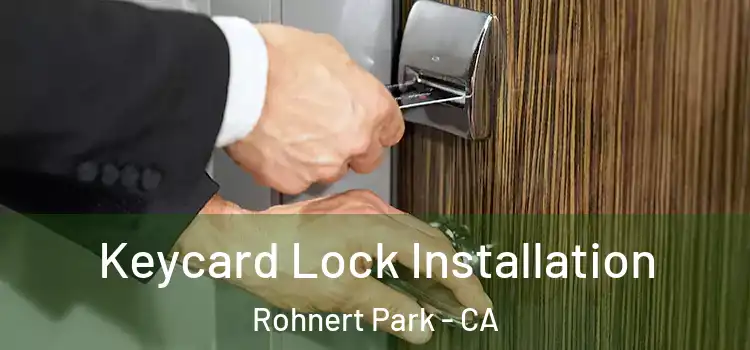 Keycard Lock Installation Rohnert Park - CA