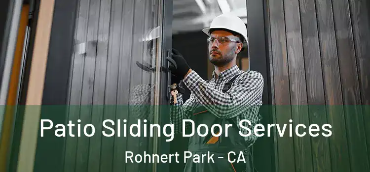 Patio Sliding Door Services Rohnert Park - CA